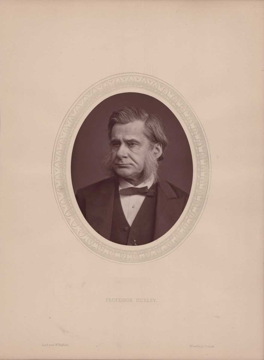 PHOTOGRAPHS. A collection of 4 woodburytype photographs, all portraits of distinguished men from the