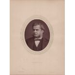 PHOTOGRAPHS. A collection of 4 woodburytype photographs, all portraits of distinguished men from the