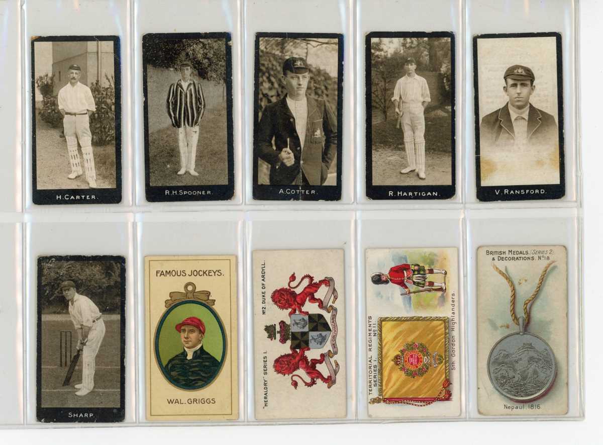 An album containing Smiths cigarette cards, including a part-set of 131 (of 150) ‘Footballers ( - Image 9 of 9