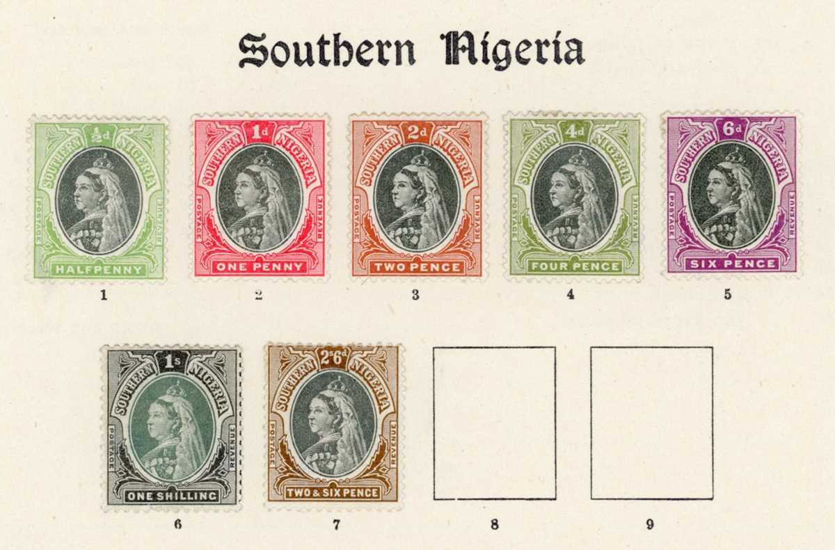 Stamp collection in two Imperial albums, three New Age albums, and one other Great Britain with 1840 - Image 5 of 11