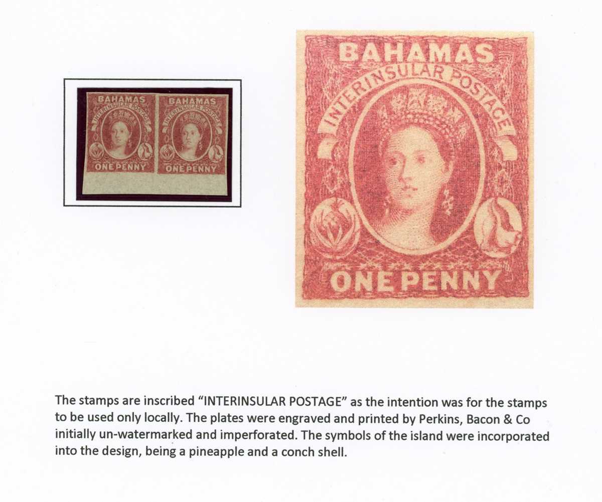 Chalon heads specialized stamp collection of genuine stamps, proofs, forgeries well written up in an - Image 3 of 22