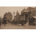 A collection of approximately 103 postcards of Nottinghamshire and Derbyshire including photographic