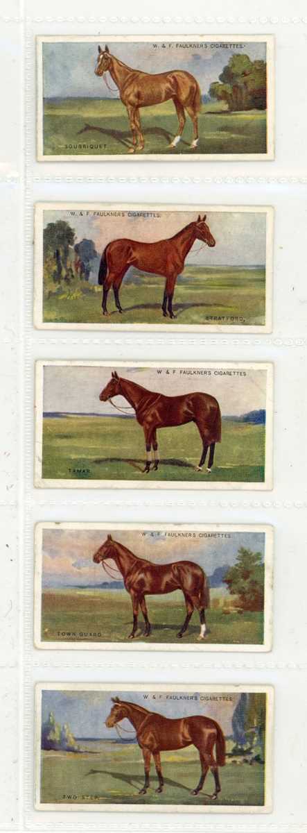An album of cigarette cards relating to horses and horseracing, including 25 Alexander Boguslavsky - Image 12 of 12