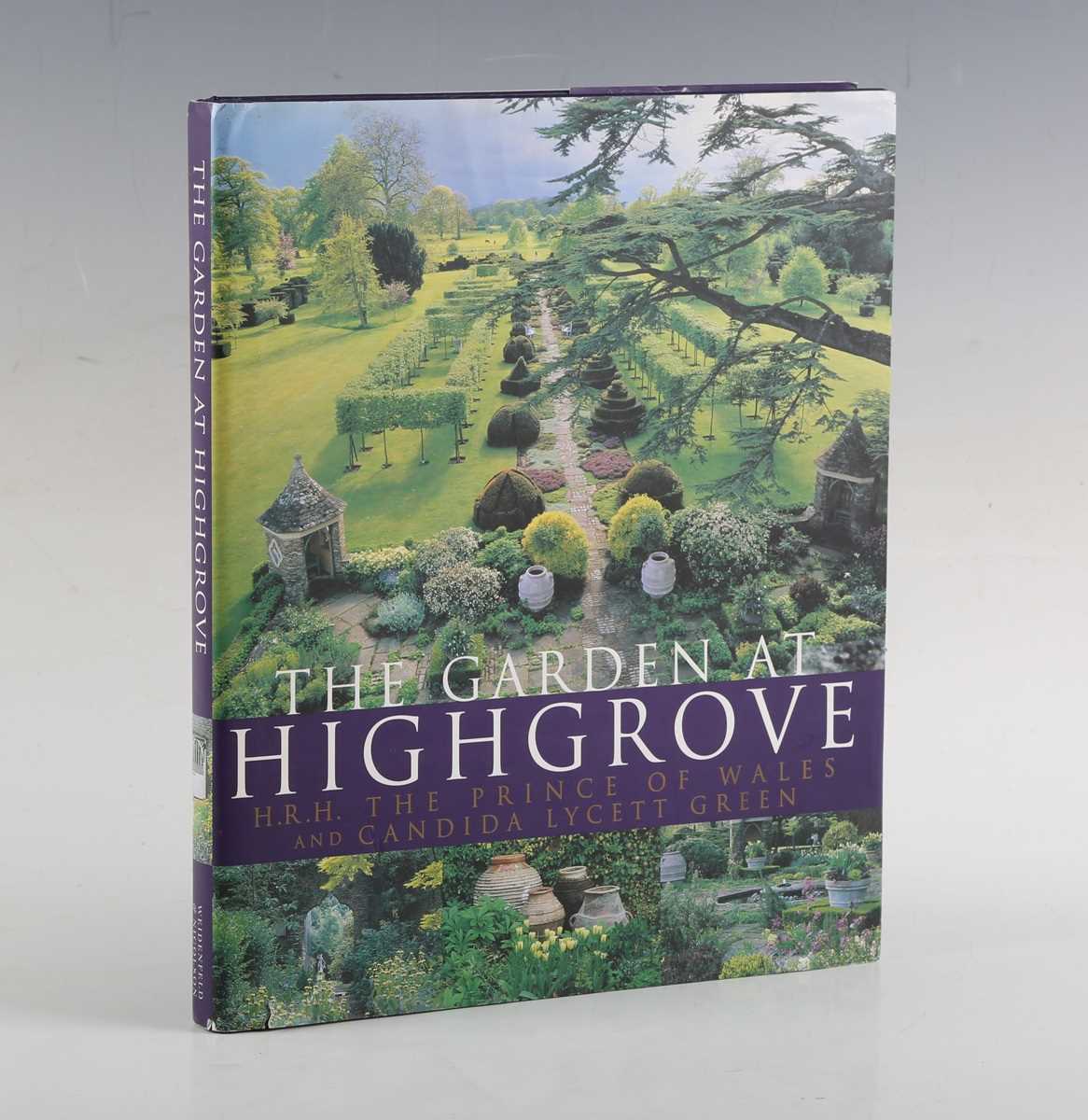 AUTOGRAPH, ROYALTY. A first edition copy of ‘The Garden at Highgrove’ signed and dedicated by King - Image 2 of 3