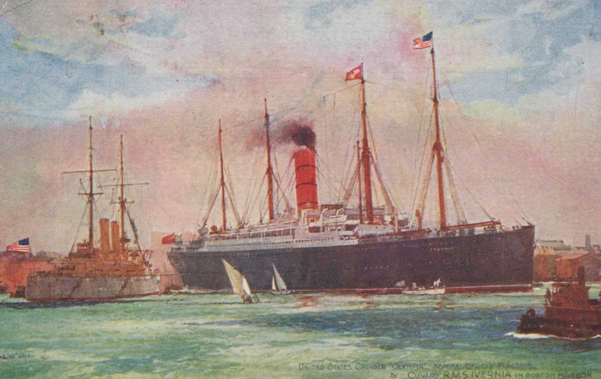 An album containing approximately 176 postcards of shipping interest, including postcards - Bild 2 aus 8