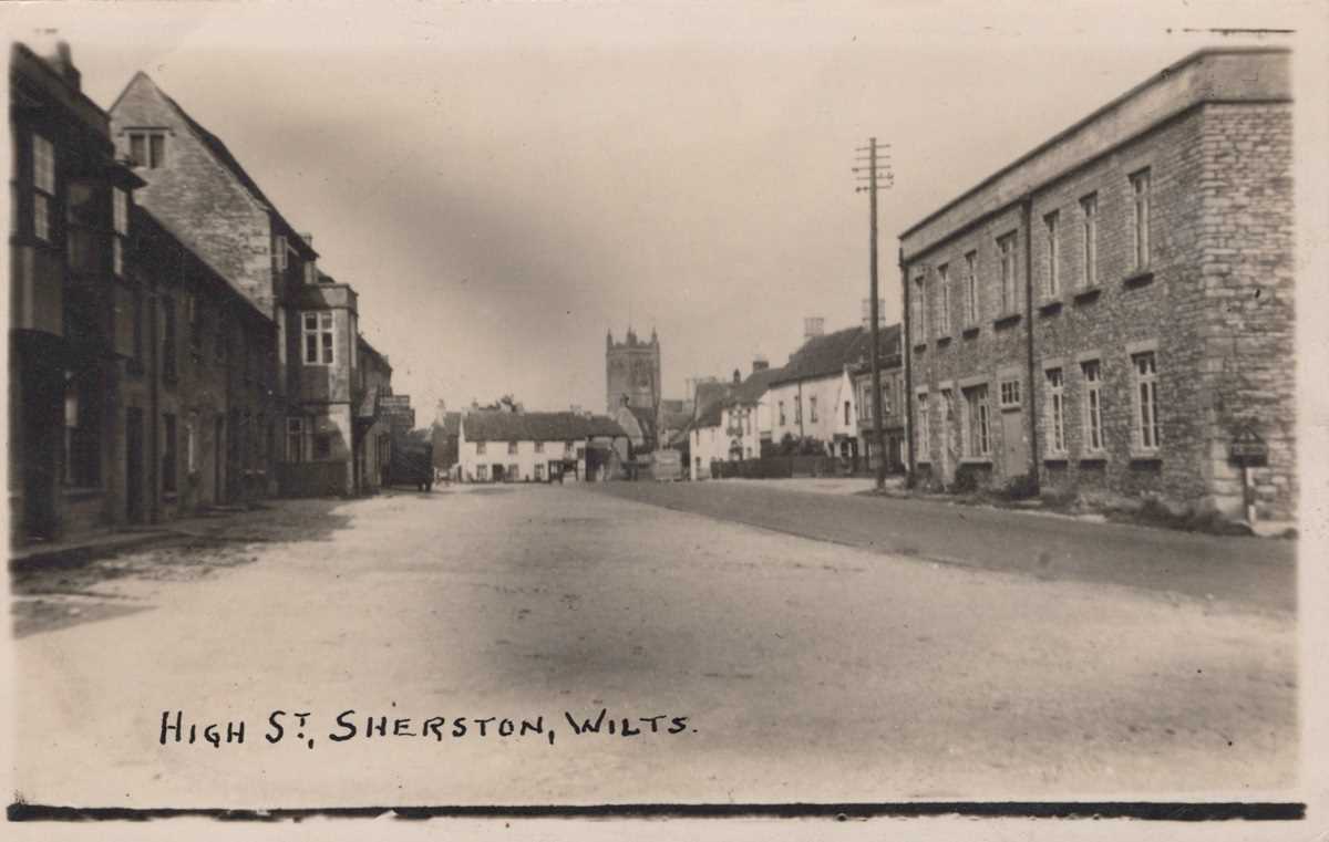A collection of approximately 58 postcards of Wiltshire including photographic postcards titled ‘The - Image 7 of 7
