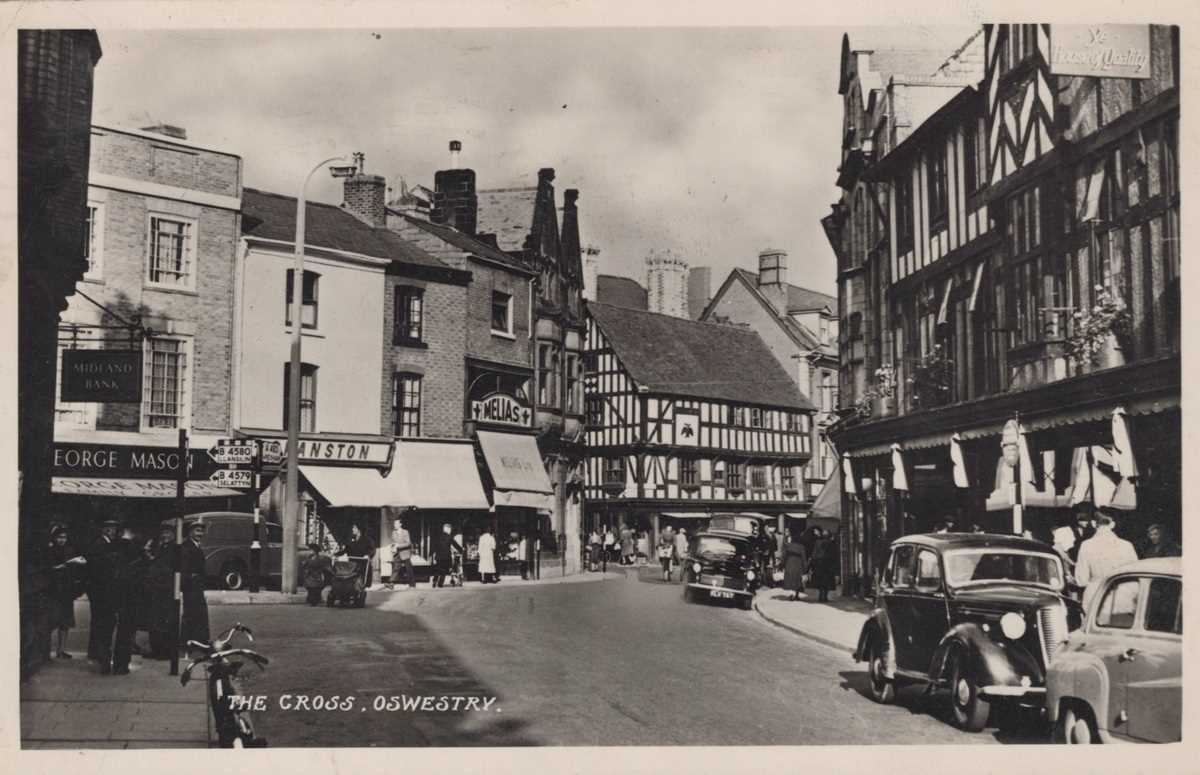 A collection of approximately 68 postcards of Shropshire including photographic postcards titled ‘ - Image 3 of 4