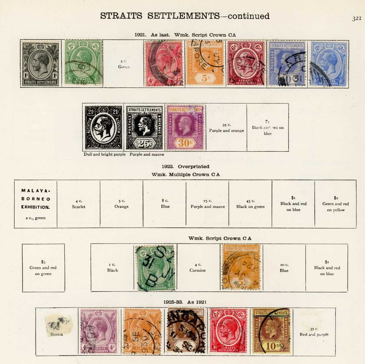 New Ideal album 1840-1936 and Volume II for 1914-1930 British Empire with Great Britain, Canada, - Bild 5 aus 7