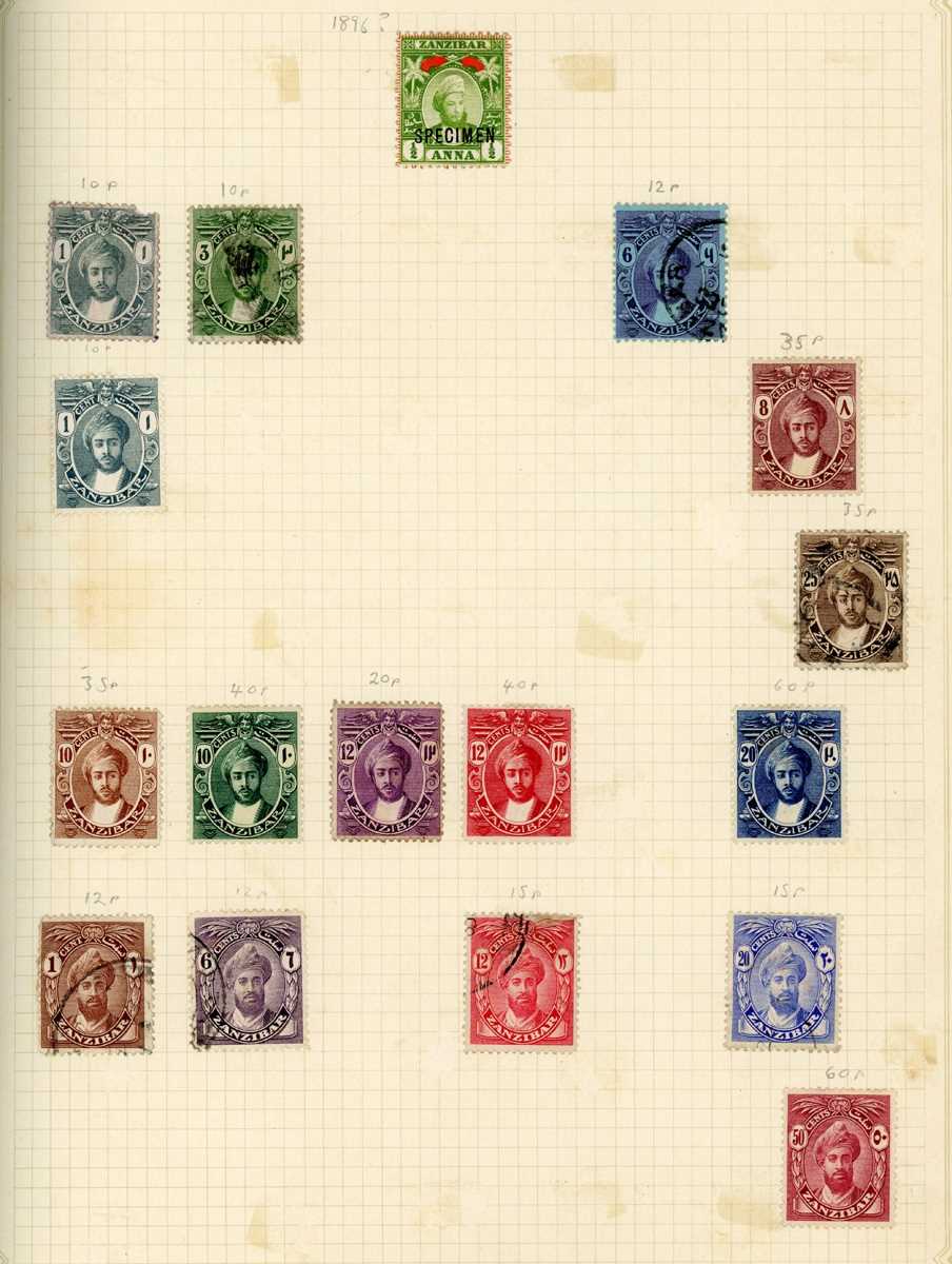 World stamps in three albums plus album leaves, Great Britain decimal mint and loose blocks in - Bild 2 aus 4