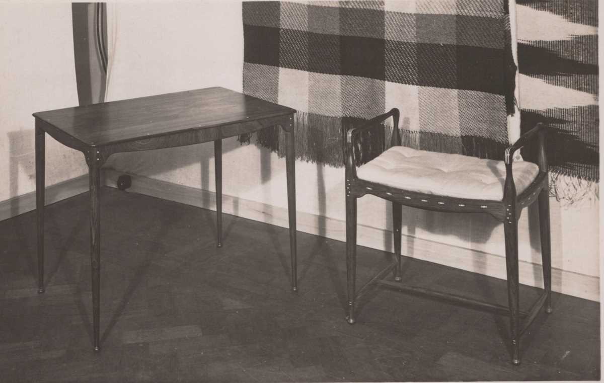 PHOTOGRAPHS. A collection of ten postcards and approximately 145 photographs of furniture, circa - Image 5 of 13