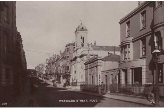 A collection of approximately 121 postcards of Hove, including ...
