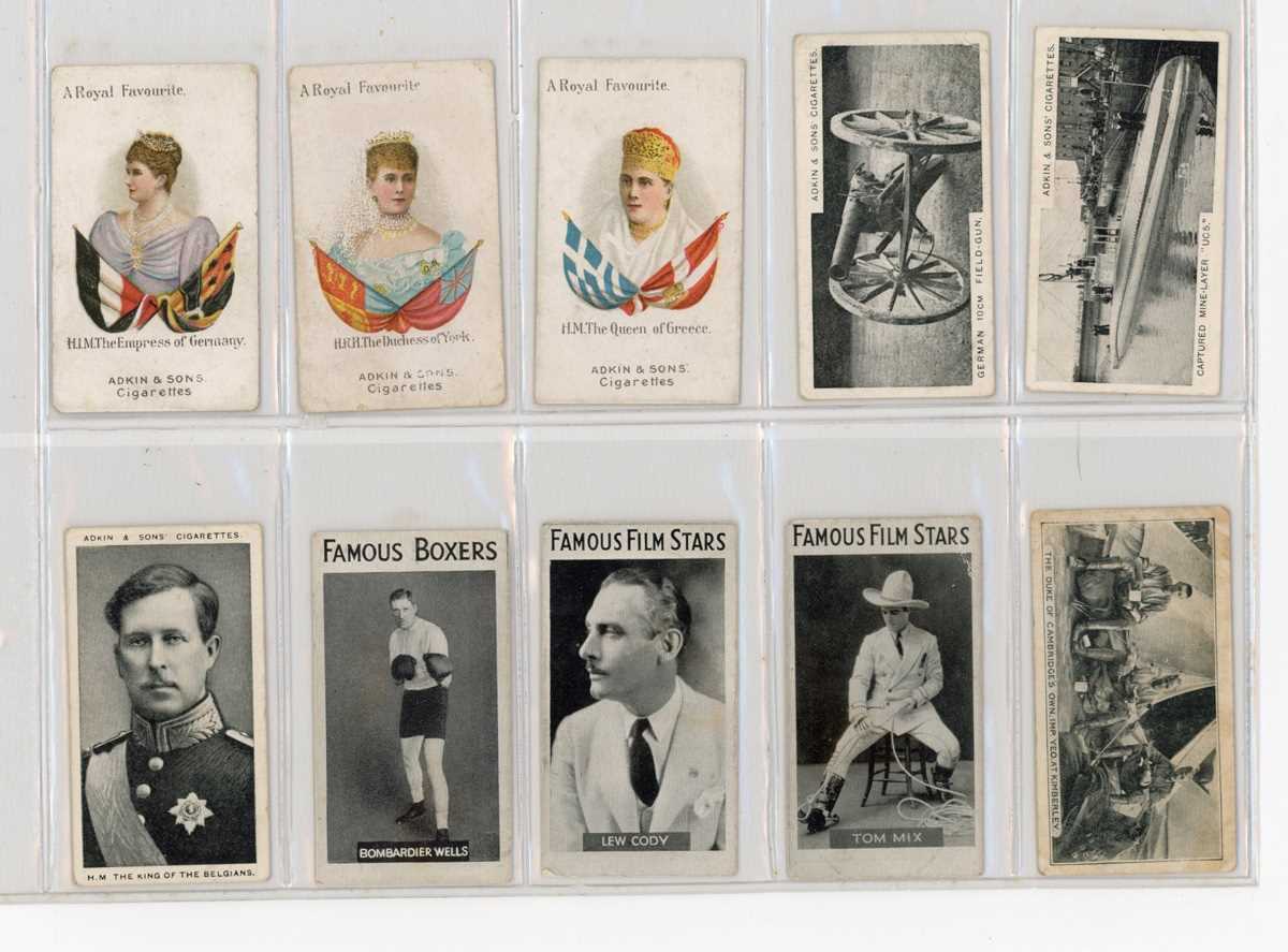 A large collection of cigarette and trade cards in 14 albums and loose, including a set of 50 Ogdens - Image 4 of 6