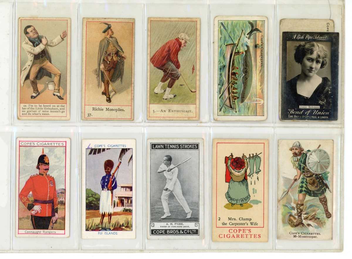 A collection of cigarette and trade cards in 14 albums, all odds, including 1 Pritchard & Burton ‘ - Image 3 of 7