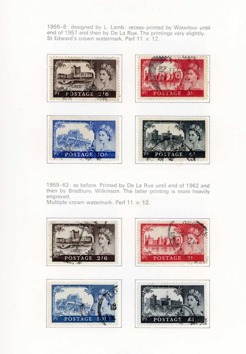 Great Britain stamps in two printed albums mint and used 1841-1982, plus 1840 1d black (3 margins) - Image 7 of 7