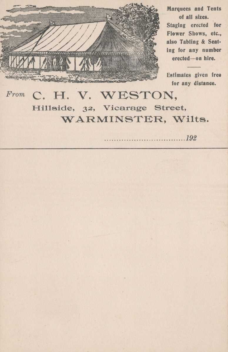 A collection of approximately 117 postcards of Wiltshire including photographic postcards titled ‘ - Image 5 of 10