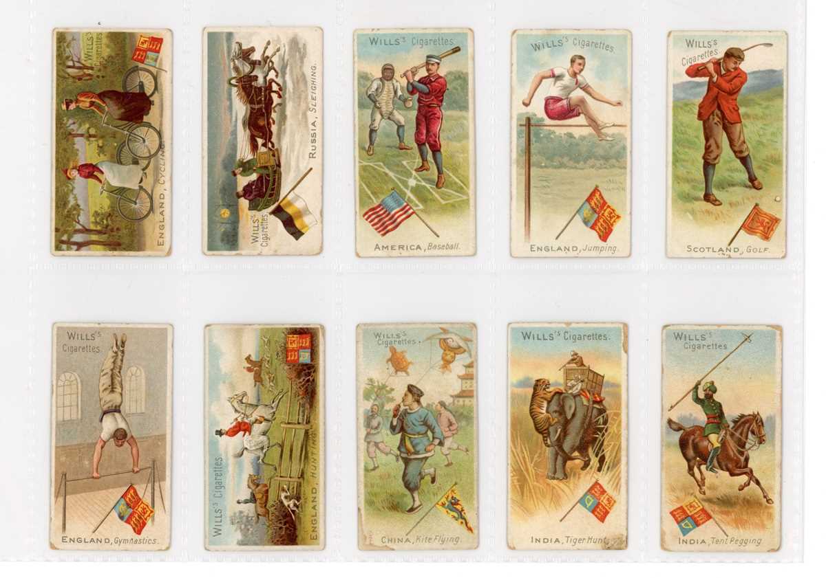 An album of cigarette and trade cards of sport interest, including a set of 50 Lambert and Butler - Image 6 of 11