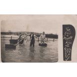 A collection of approximately 250 postcards of West Sussex including photographic postcards