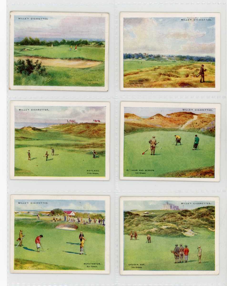 An album of cigarette and trade cards of sport interest, including a set of 25 Morris ‘Golf - Image 11 of 12