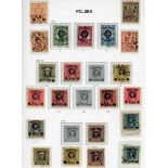 Poland large used stamp collection in seven boxed Davo albums from 1918-2007, plus thirteen