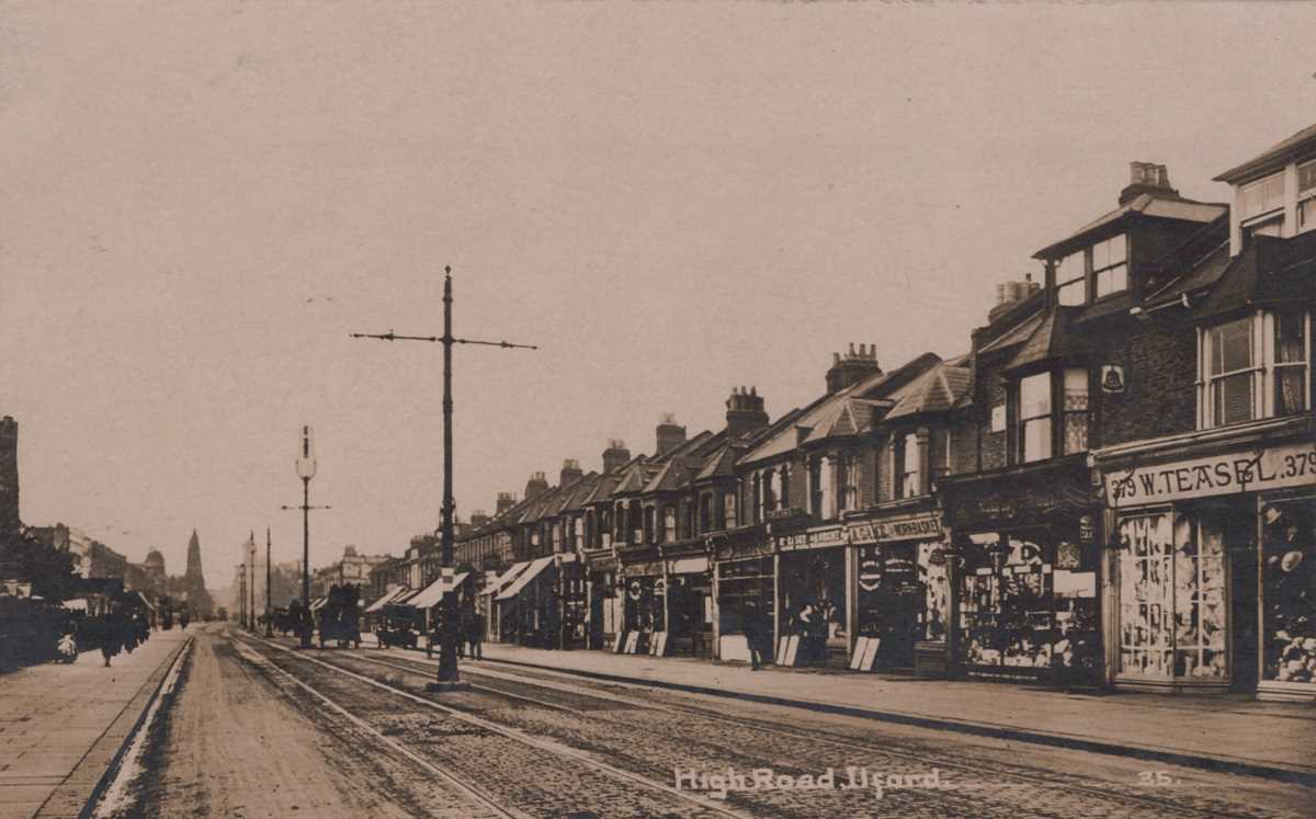 A collection of 35 postcards of Essex including photographic postcards titled ‘The Station - Image 7 of 10