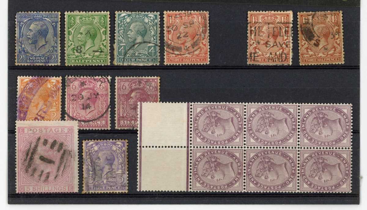 Great Britain decimal mint stamps in three albums and two stock books plus loose in envelopes with - Image 5 of 14