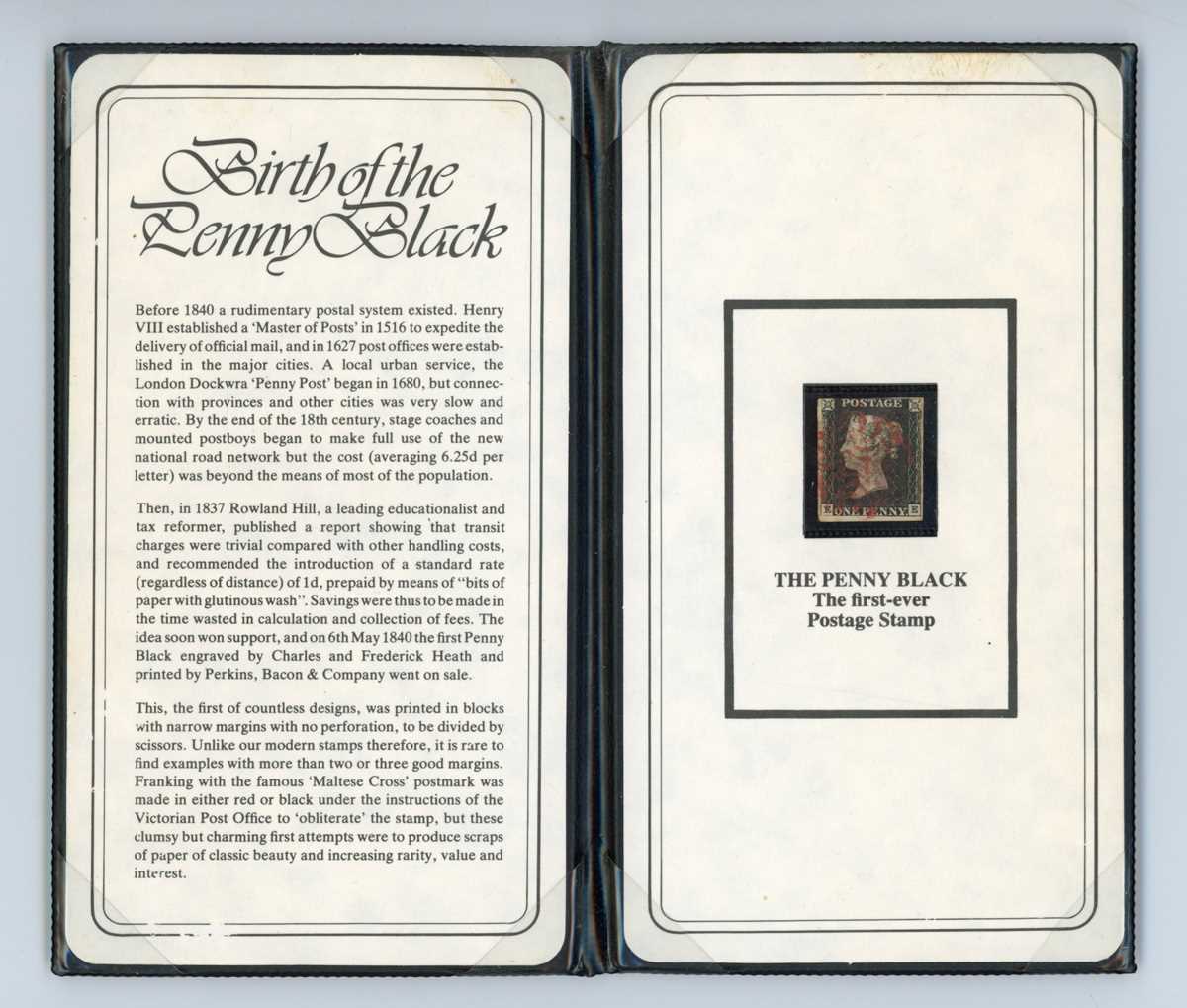 Great Britain stamps in two printed albums mint and used 1841-1982, plus 1840 1d black (3 margins) - Image 2 of 7