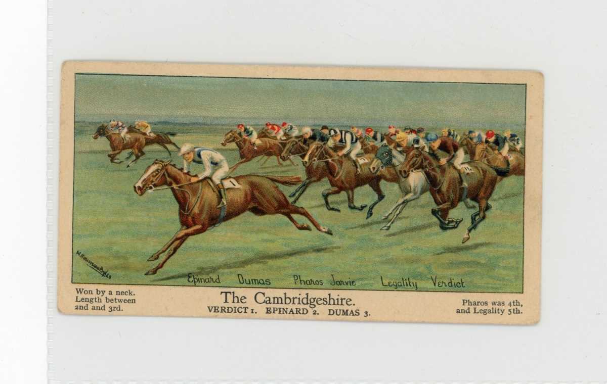 An album of cigarette cards relating to horses and horseracing, including 25 Alexander Boguslavsky - Image 6 of 12