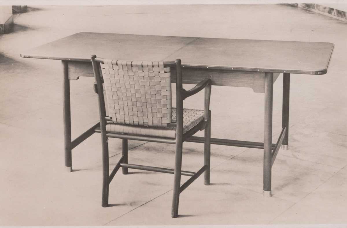 PHOTOGRAPHS. A collection of ten postcards and approximately 145 photographs of furniture, circa - Image 6 of 13