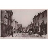A collection of approximately 54 postcards of Gloucestershire including photographic postcards