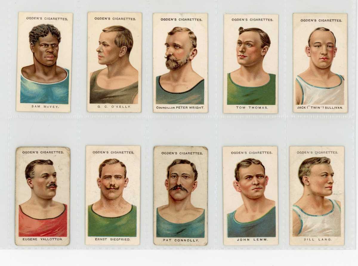 An album of cigarette and trade cards of sport interest, including 34 Wills Scissors ‘British Army - Image 14 of 14