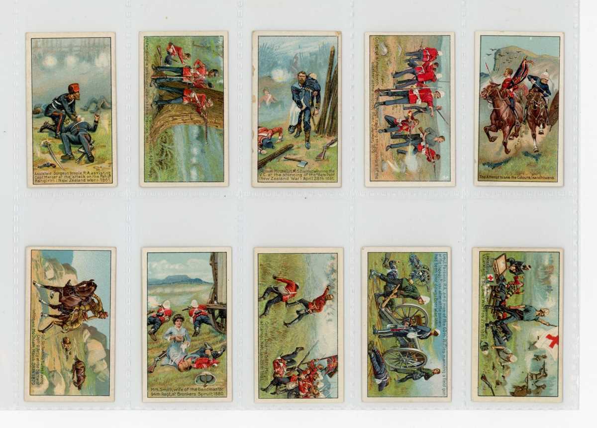 A collection of cigarette and trade cards in three albums, mostly of military interest, including 12 - Bild 6 aus 13