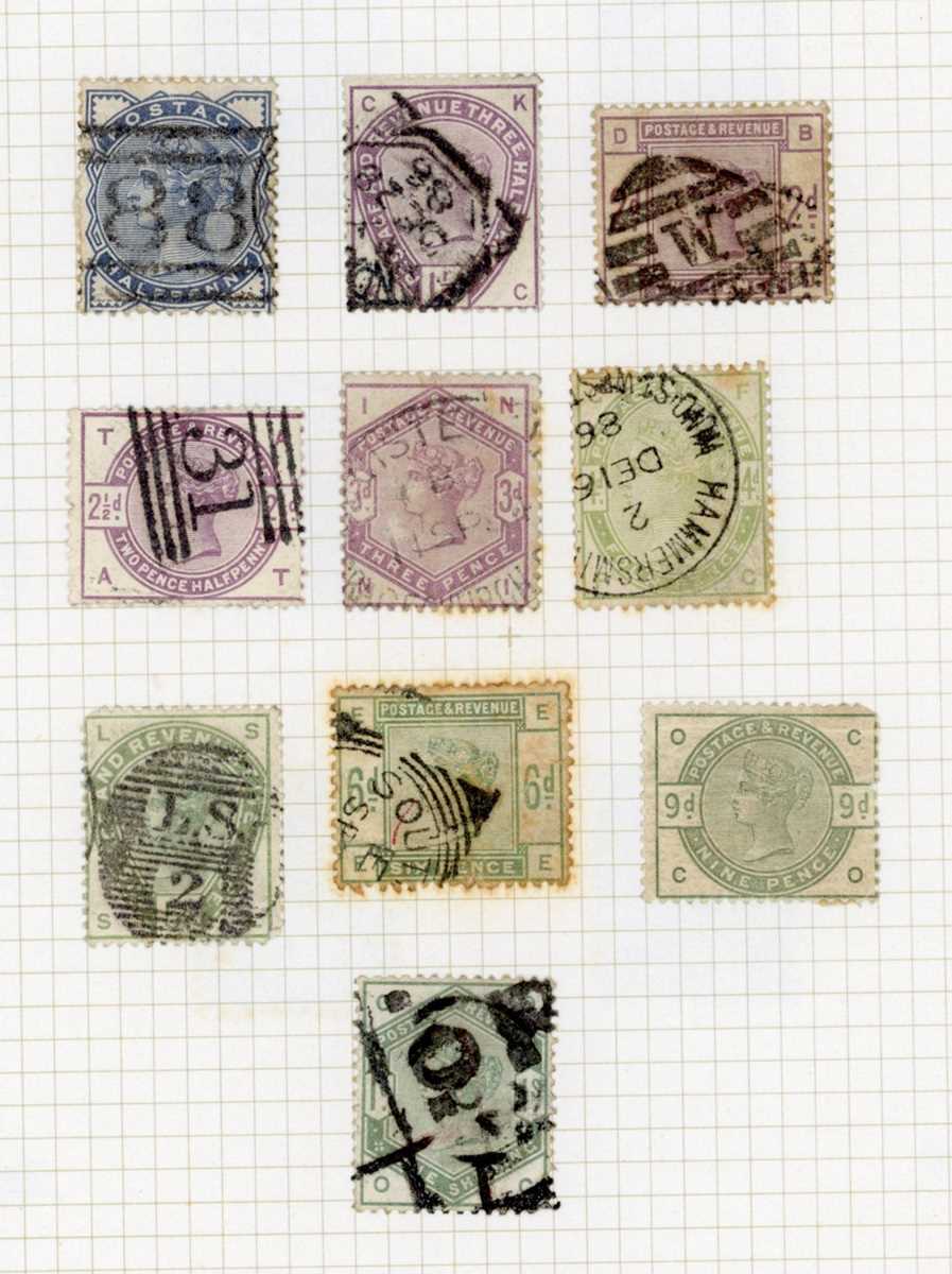 Great Britain stamps in album from 1840 1d black and 2d blue used up to 1972 with surface printed, - Image 4 of 10