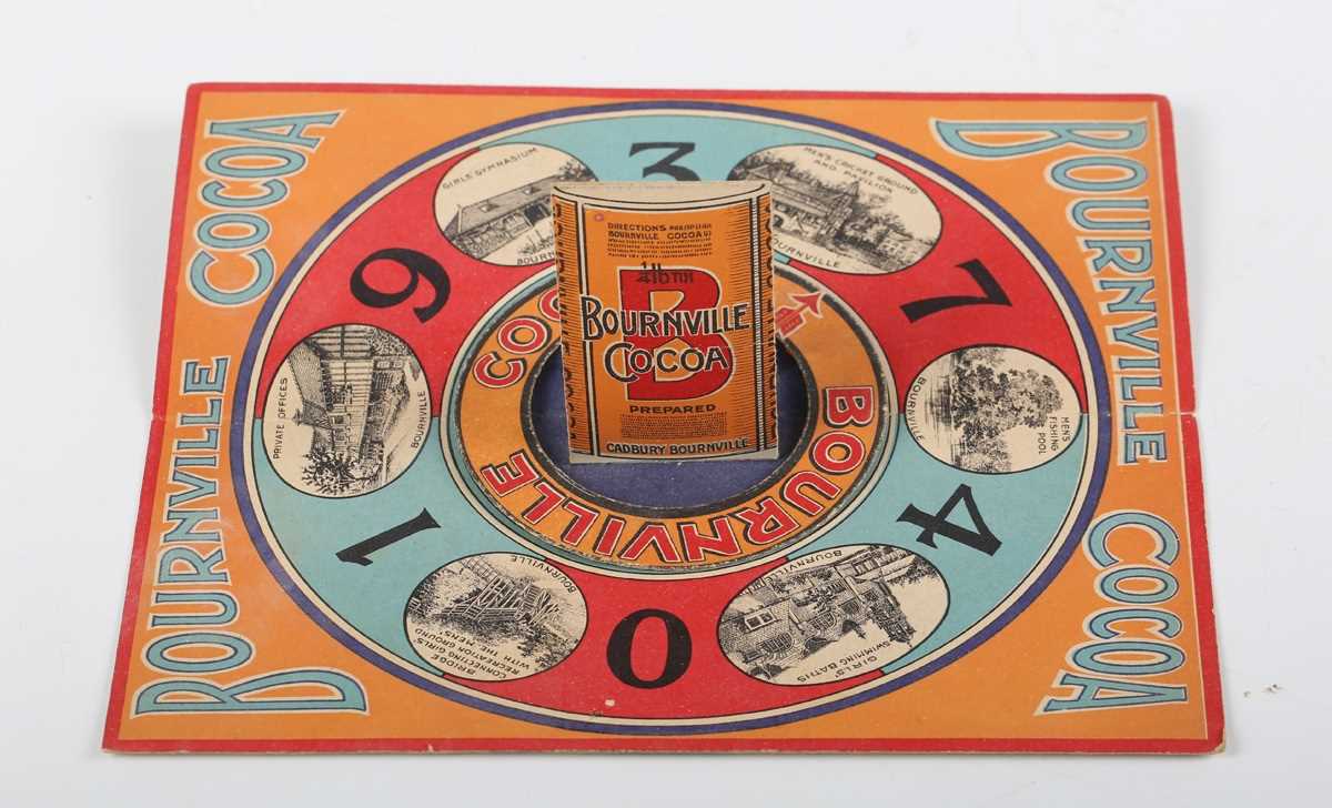 ADVERTISING. A rare Bournville Cocoa promotional Parlour Quoits game, with pop-up peg in the form of - Bild 2 aus 6