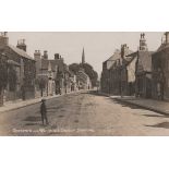 A collection of approximately 133 postcards of Lincolnshire including photographic postcards