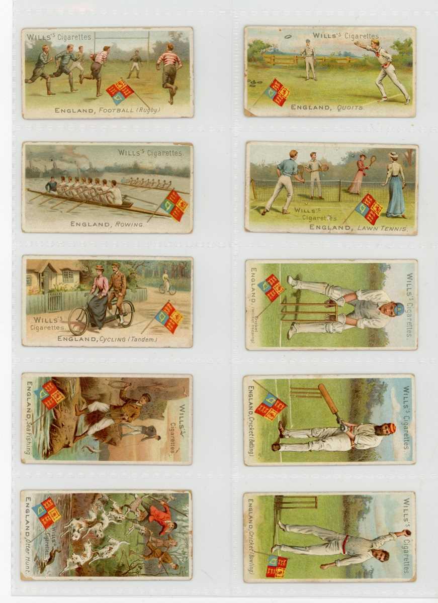 An album of cigarette and trade cards of sport interest, including a set of 50 Lambert and Butler - Image 4 of 11