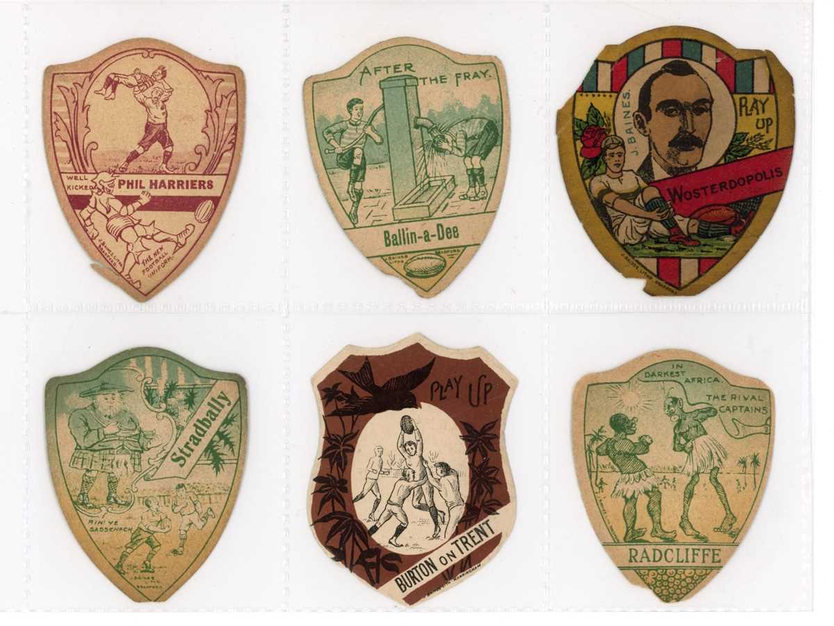 A group of 19 J. Baines ‘Cricket and Football, etc’ trade cards including Athletics and Net Ball. - Image 4 of 9