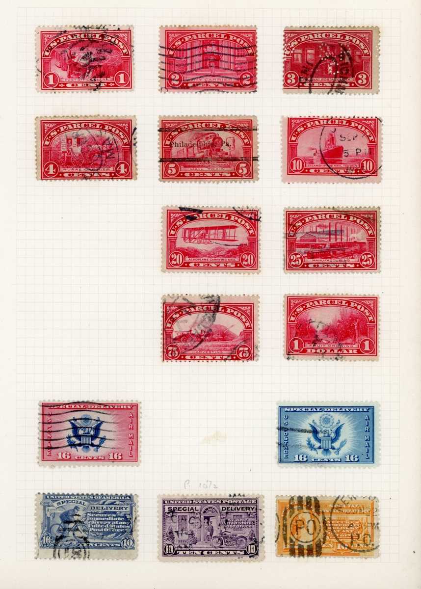 USA stamp collection in two albums from 1851 3 cents and 12 cents used, 1870-75 to 90 cents carmine, - Image 4 of 7