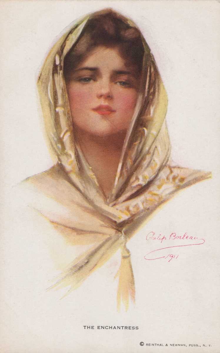 A collection of 34 postcards of glamour interest including postcards by Philip Boileau, Alonzo - Image 2 of 8