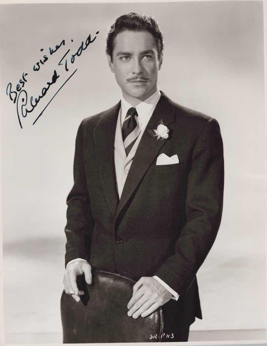 AUTOGRAPHS. A collection of approximately 200 signed photographs, including photographs signed by - Image 5 of 15