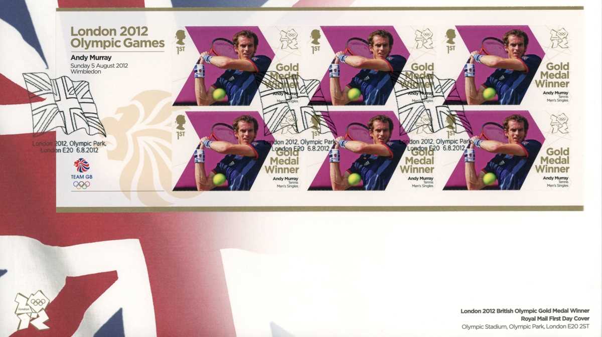Great Britain London 2012 Winners first day cover collection including Para Olympics. - Bild 3 aus 5