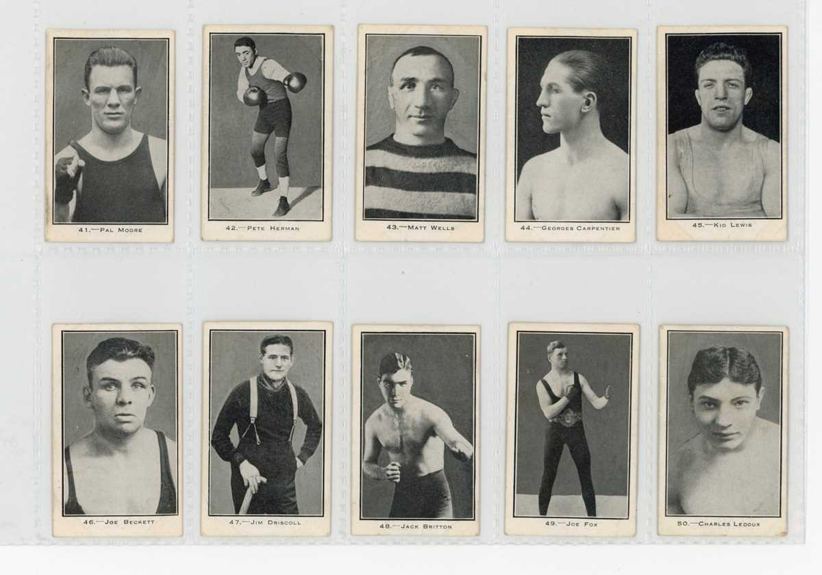 An album of cigarette and trade cards of sport interest, including 34 Wills Scissors ‘British Army - Image 7 of 14