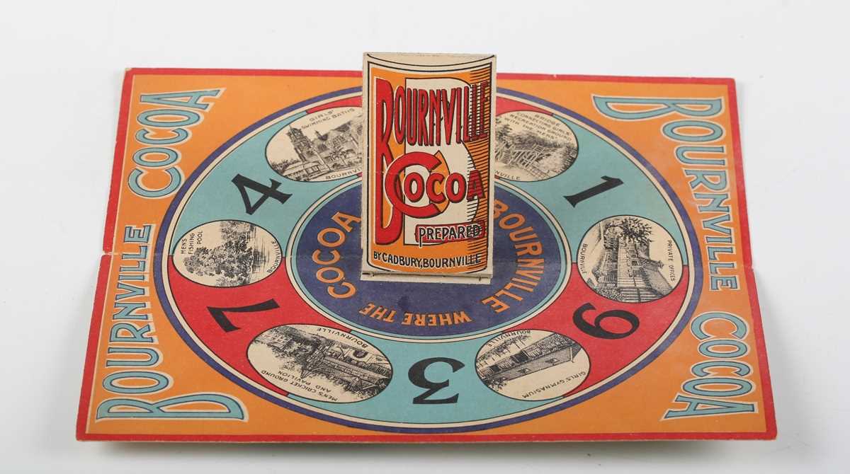 ADVERTISING. A rare Bournville Cocoa promotional Parlour Quoits game, with pop-up peg in the form of - Bild 3 aus 6