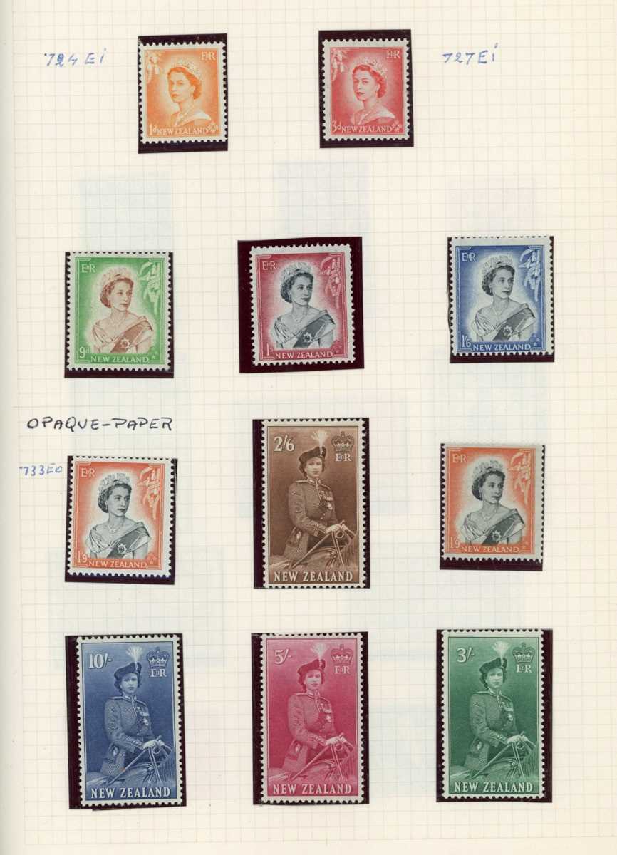 Great Britain stamps in two albums with George VI inverted and sideways watermarks mint, 1951 high - Bild 4 aus 4