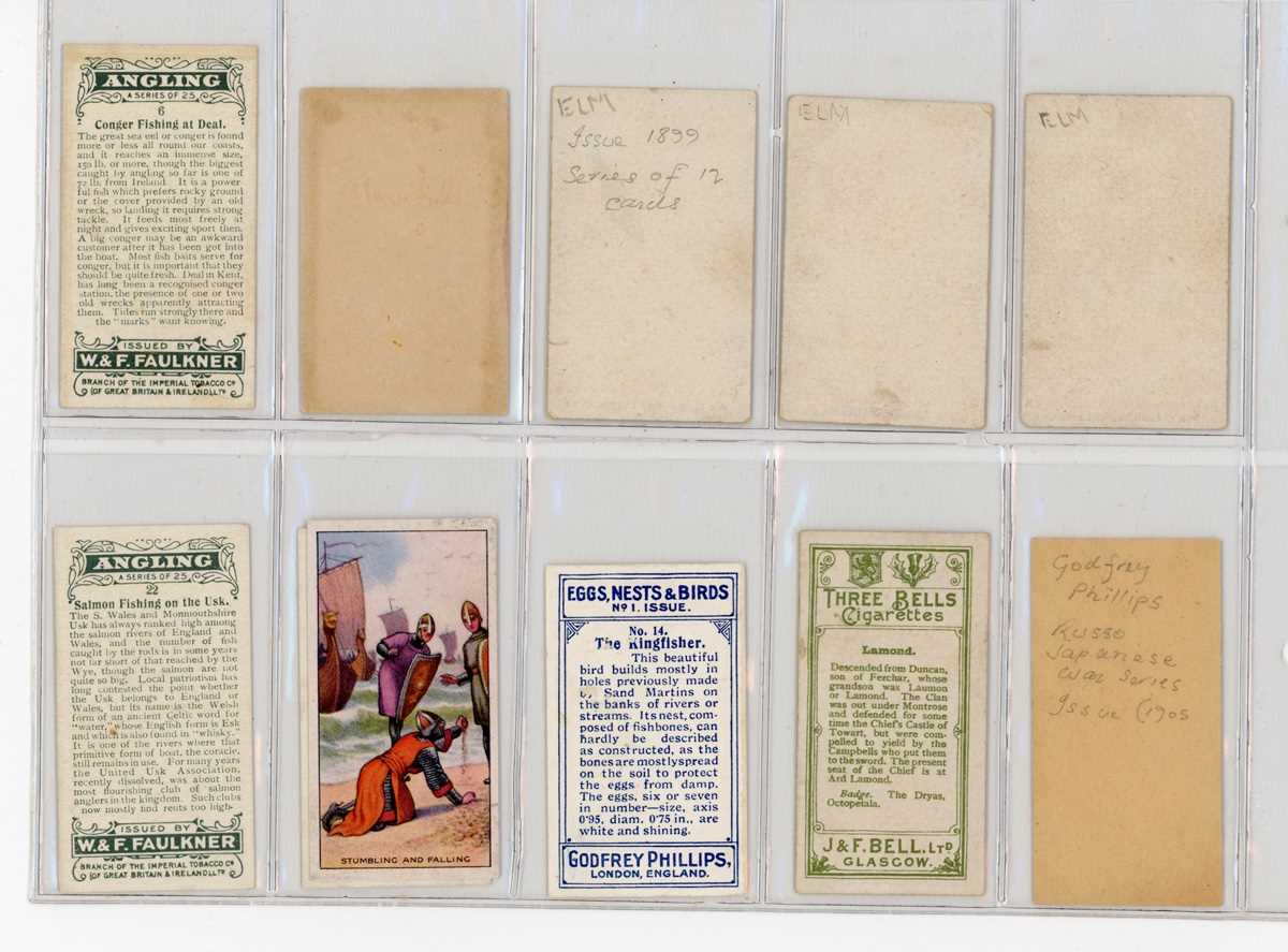A large collection of cigarette and trade cards in 14 albums and loose, including a set of 50 Ogdens - Image 3 of 6