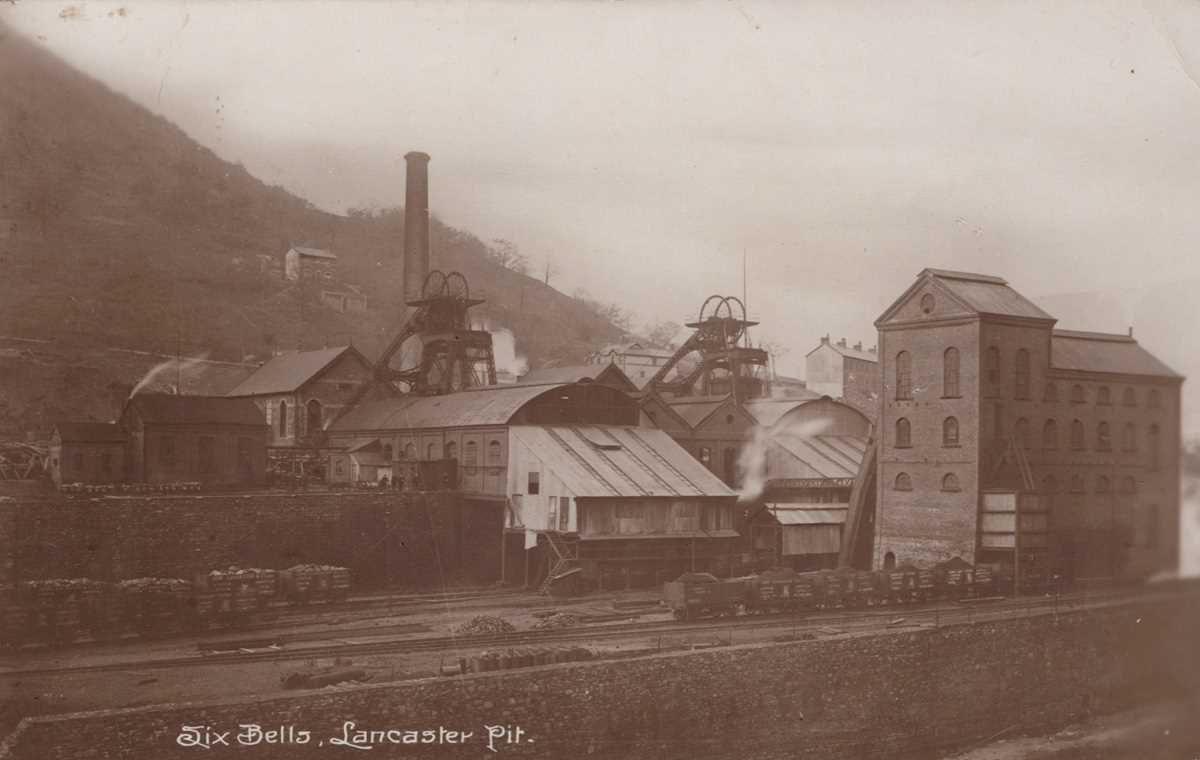 A collection of approximately 86 postcards of Wales, including photographic postcards titled ‘Six