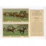 An album of cigarette cards relating to horses and horseracing, including 25 Alexander Boguslavsky