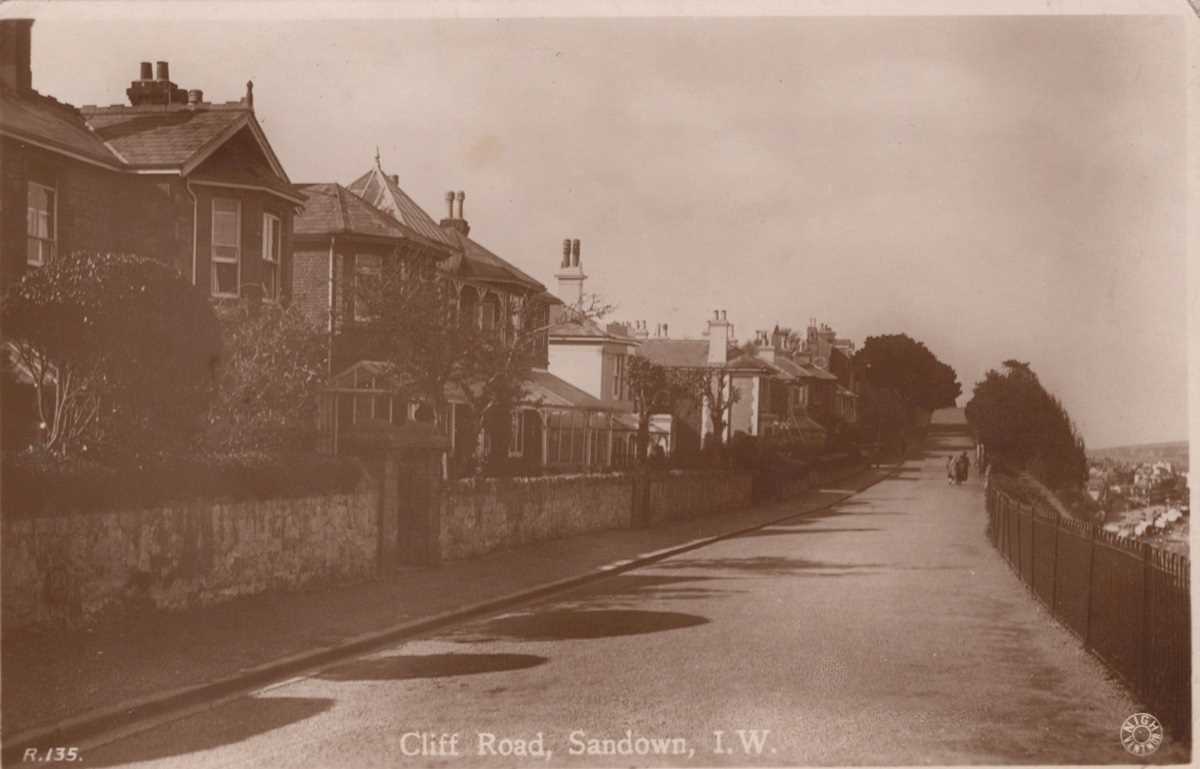 A collection of 95 postcards of the Isle of Wight, including photographic postcards titled ‘St - Image 8 of 12