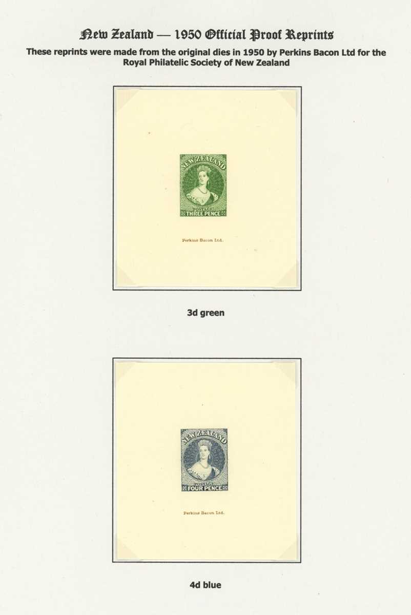 Chalon heads specialized stamp collection of genuine stamps, proofs, forgeries well written up in an - Image 22 of 22