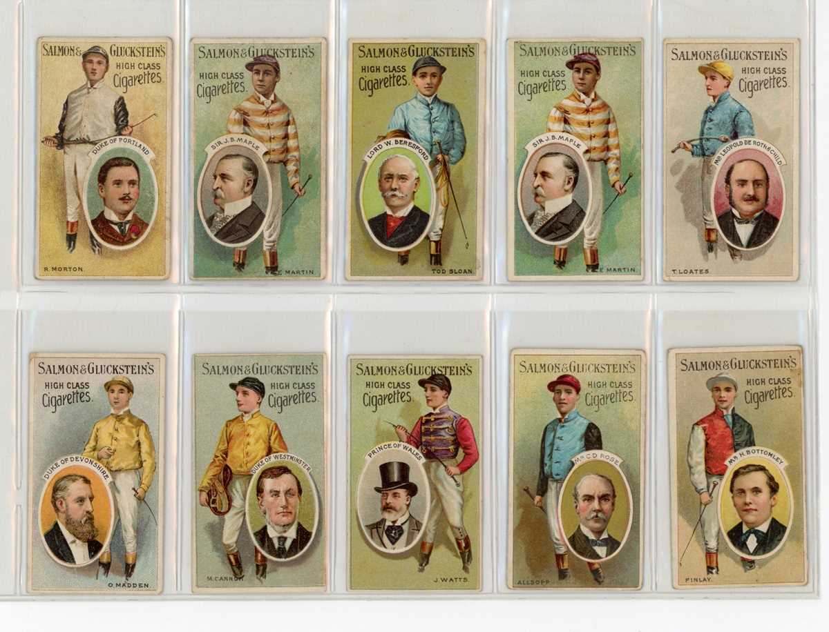 An album containing American and Salmon & Gluckstein cigarette cards, including 34 Dukes ‘ - Bild 8 aus 8