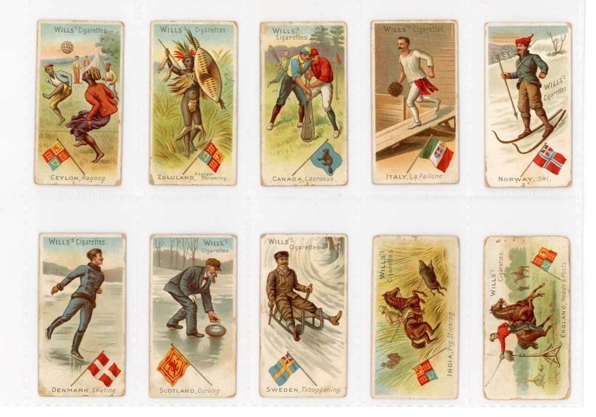 An album of cigarette and trade cards of sport interest, including a set of 50 Lambert and Butler - Image 7 of 11
